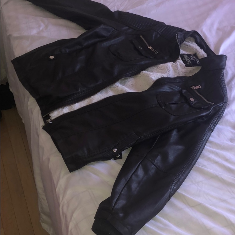 A biker jacket